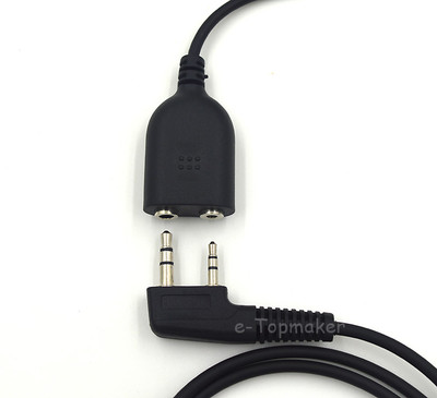 Bewinner Cavo Di Prolunga Microfono Per , Cavo Mic A Mano A 2 Pin K-Head Per Radio Walkie-Talkie - Foto 14