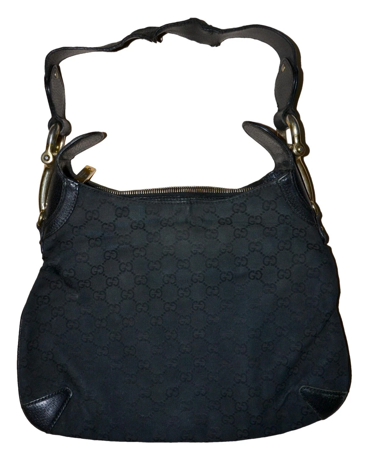 SAC FEMME GUCCI CUIR NOIR TAILLE UNIQUE