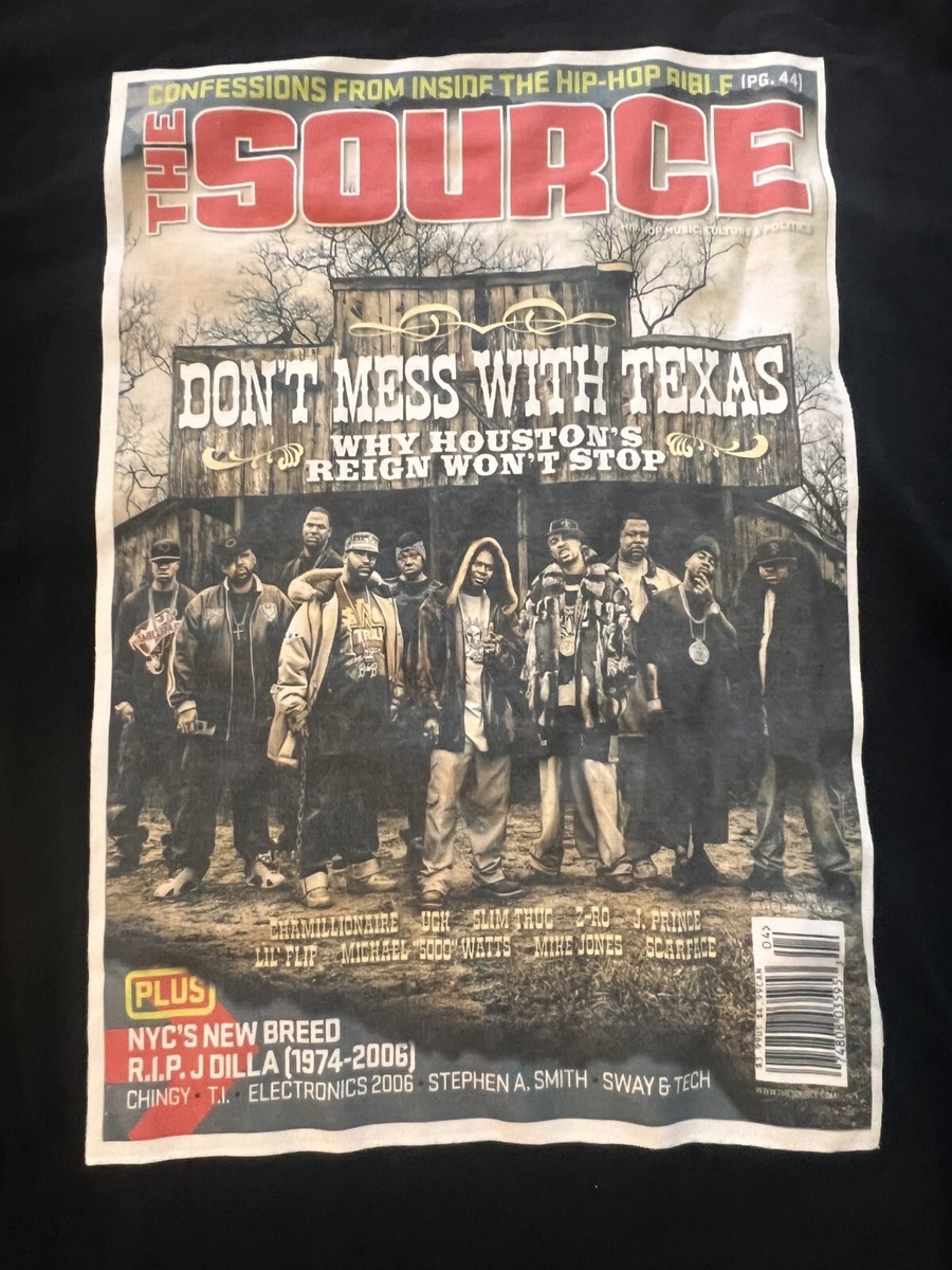 The Source Magazine Don't Mess With Texas - J. Dilla Vintage