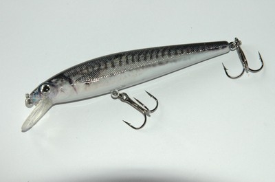 Leurre Souple Minnow Oléron I 10cm 11g - Pour Carnassiers Mer & Rivière - Flottant Avec Bavette