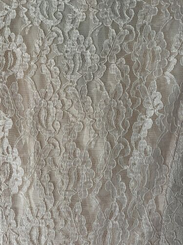 Vtg 90s LISA MICHAELS Romantic Coquette Lace Peachy Pink Top Jacket 18 - Picture 3 of 10