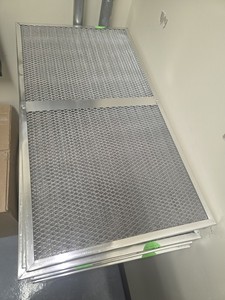 J&J Filters KH10DU015 Flat Panel Metal HVAC Filter Aluminum Frame 16.875x31x0.88
