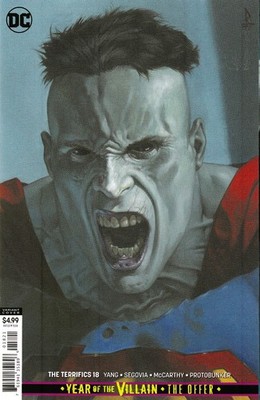 THE TERRIFICS #18 (2018) RICARDO FEDERICI CARDSTOCK VARIANT ~ UNREAD NM