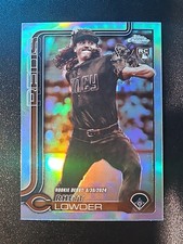 2025 Topps Chrome Update Series - Rhett Lowder #USC110 Sepia Refractor (RC)