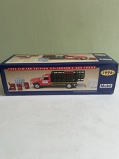 Mobil 1996 Limited Edition Collector's Toy Stake Bed Delivery Truck