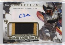 2023 Topps Inception 117/149 Canaan Smith-Njigba #IAP-CS Patch Auto 0g4
