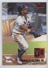 2021 Topps Stadium Club Virtual Reality Red Ronald Acuna Jr #VR-7 0h22