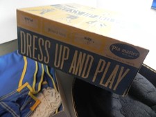 Vintage Pla-master Minute Man Costume Set w/ Box Size 6 Dress Up Play Complete 
