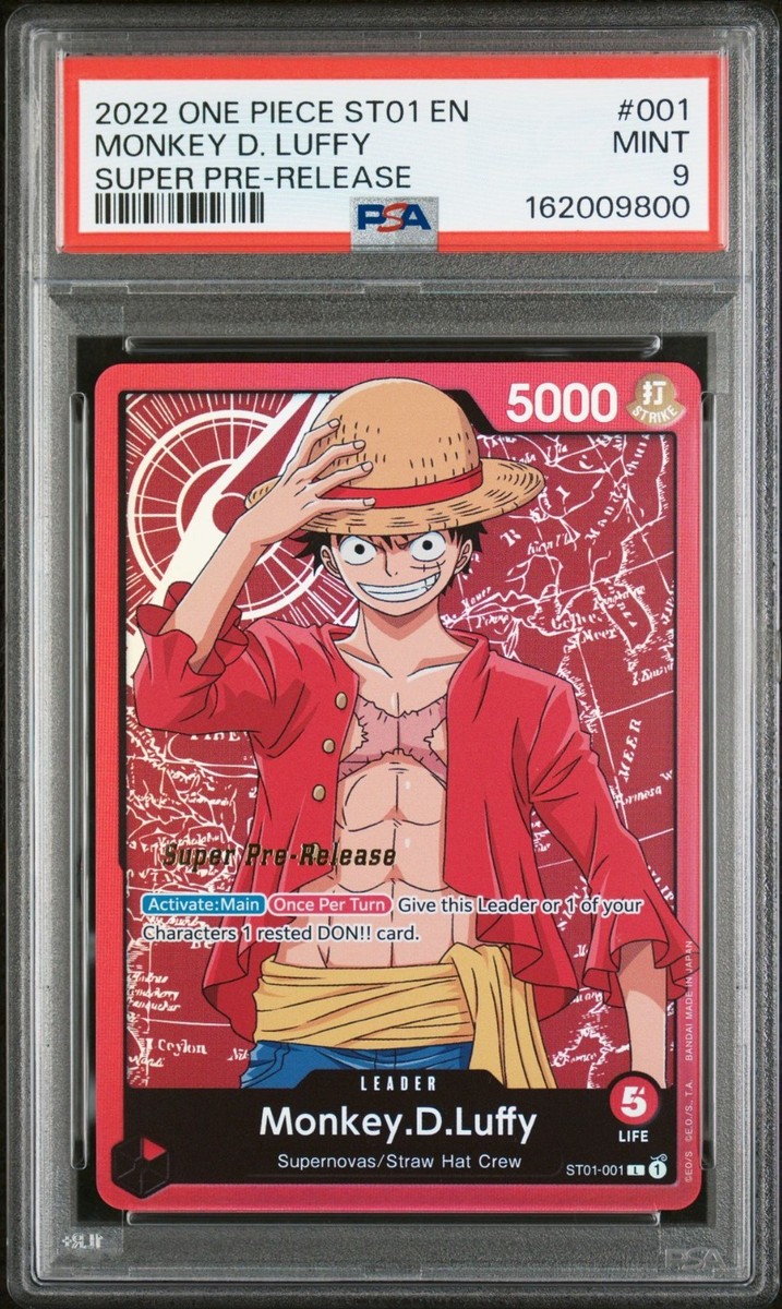 Monkey.D.Luffy (001) ST01-001 Super Pre-Release Starter Deck 1