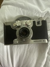Mercury II CX 1945 Vintage 35mm 1/2 Frame Camera with Universal Tricor Lens