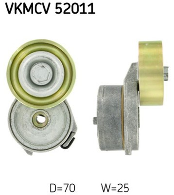 SKF Riemenspanner Keilrippenriemen VKMCV 52011 für TRAKKER EUROTRAKKER IVECO BUS