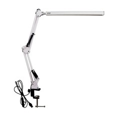 New LED Desk Lamp with Clamp Swing Arm Desk Lamp Dimmable Eye-Caring Desk Light