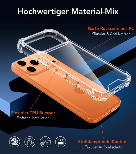 Coque iPhone 17 | Air | Pro | Pro Max AVANA Bumper Housse de protection transparente - Photo 33/39