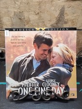 One Fine Day - Laserdisc 1996 Movie LD Rare NTSC George Clooney Romance