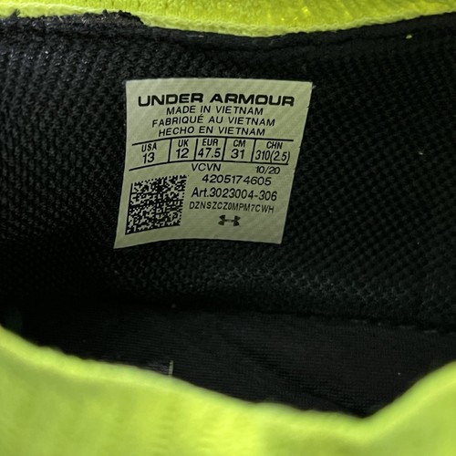 Under Armour Schuhe HOVR grün Project Rock 3 Tribase 3023004-306 Herren Größe 13 - Bild 8 von 8
