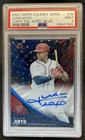2022 Topps Clearly Authentic Juan Soto Tek Auto Blue #/25 Nationals PSA 9