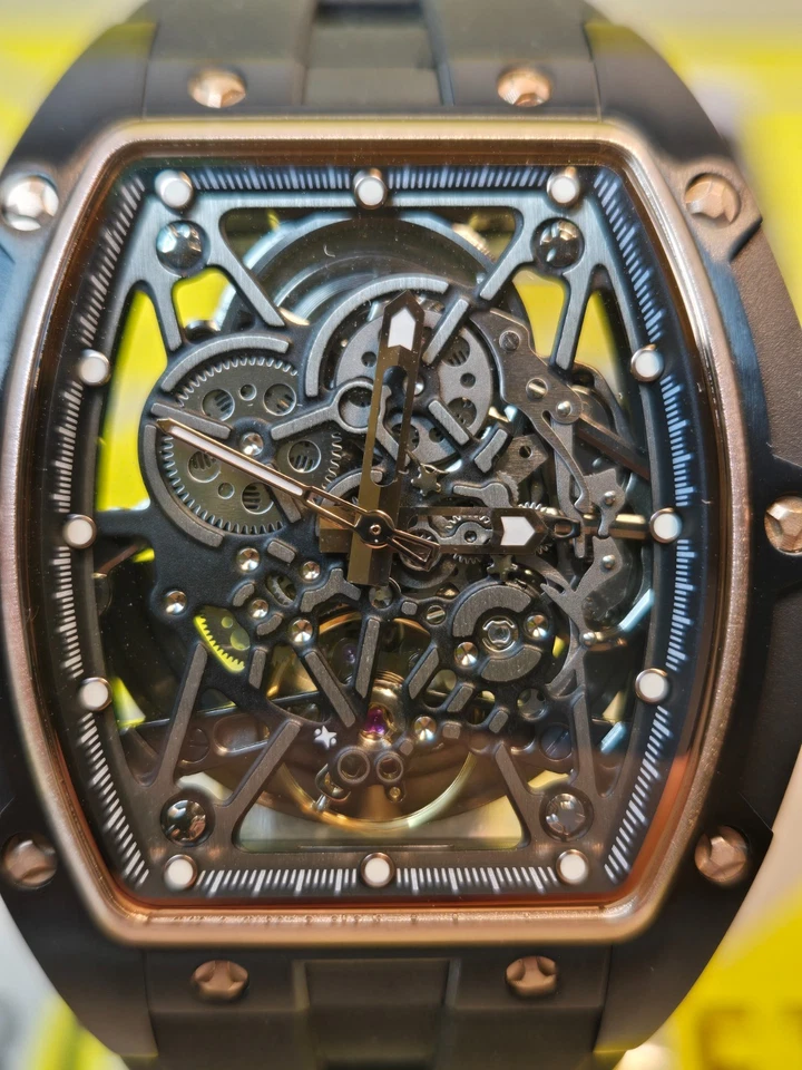 Reloj automático para hombre Invicta S1 Rally con esfera esqueleto-44 mm (49016) nuevo Foto 3 de 4