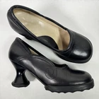 John Fluevog Lily Darling Black Shoes Size 8 GUC