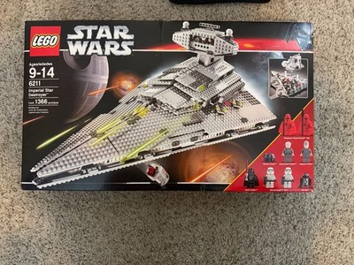 LEGO Star Wars Imperial Star Destroyer 6211 Complete Set 1366 Pieces Ages 9-14