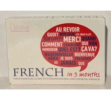 Learn FRENCH in 3 Months CD Language Course New Sealed