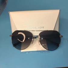 Michael Kors Cheyenne MK1109 Aviator Sunglasses Gold Smoke Gradient 10148G 60mm