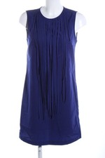ZARA BASIC Robe à franges Dames Robe T EU 38 bleu style d’affaires