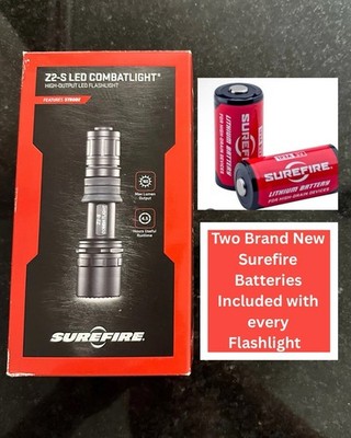 SureFire Z2-S LED CombatLight Strobe NOS Factory Sealed Z2-S-BK-WH + Fresh