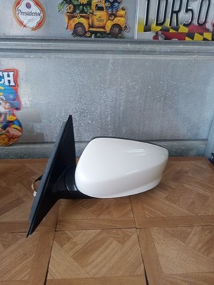 2013-2022 Acura ILX Door Mirror Left Driver side heated OEM WHITE    
