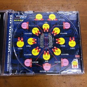 SS Sega Saturn Cyber ​​Troopers Virtual-On Good Condition