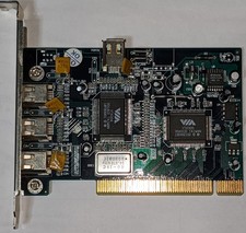 VIA VT6306 3-Port FireWire 1394a PCI Expansion Card 1 Internal Port
