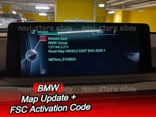 Original BMW Middle East Evo 2025 MAP + Middle East Evo 2025 FSC code