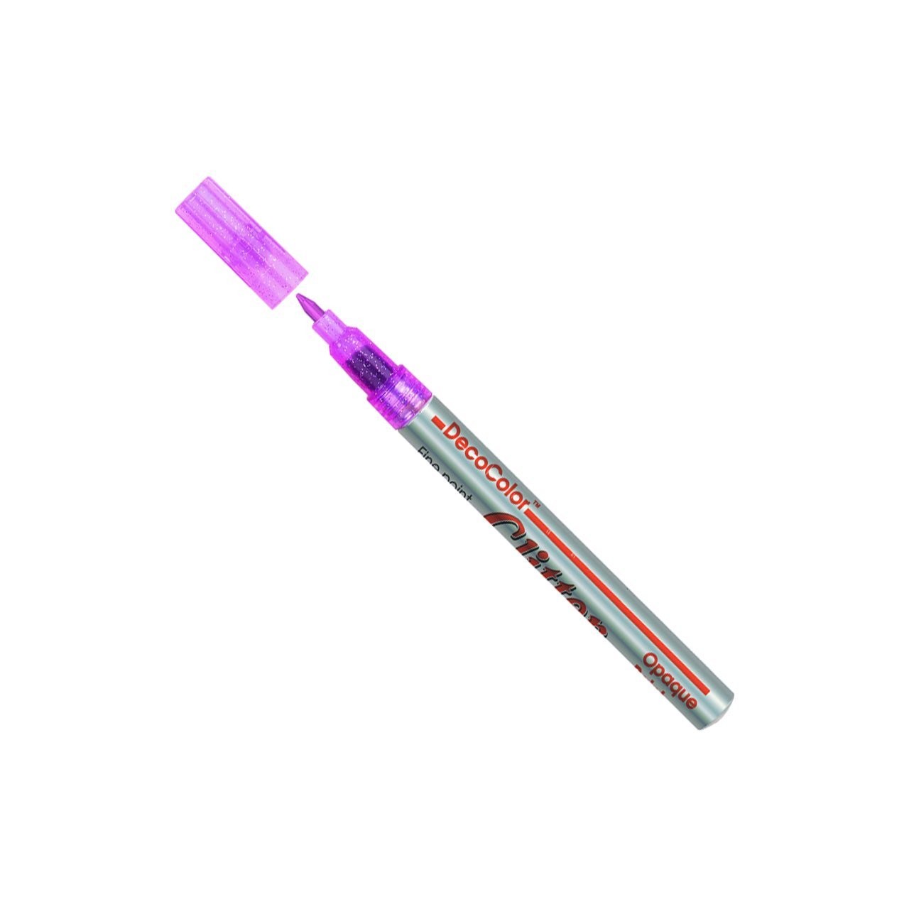 UCHIDA 160-C-20 Marvy Deco Color Fine Point Glitter Marker, 