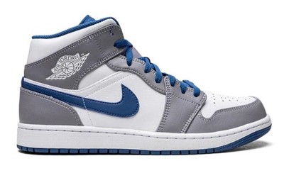 Nike Air Jordan 1 Mid True Blue DQ8426 014 Size 15 | eBay