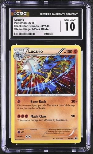 Lucario graded CGC 10 for sale on eBay