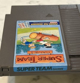 Super Team Games (Nintendo NES, 1988) Authentic Cartridge Only, Tested, Working!