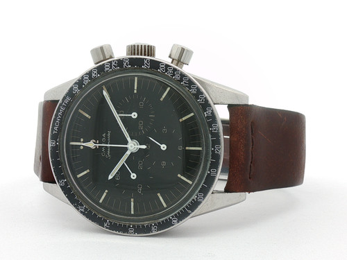 Omega Speedmaster Ed White Black Dial Cal. 321 Stainless Ste...