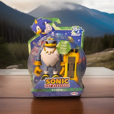 Sonic the Hedgehog Storm 35th Anniversary 4  Figure BRAND NEW Jakks Pacific