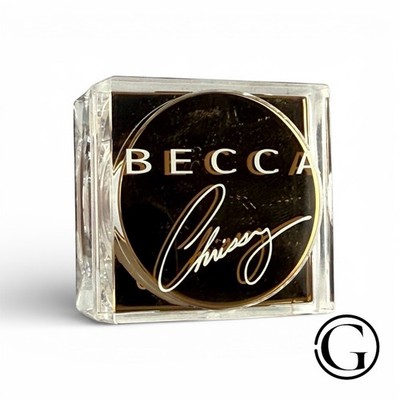 Becca Chrissy Confectionary Glow Powder Loose Highlighter Cinnamon Sugar 0.14oz 
