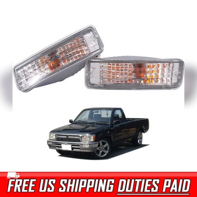 Clear Front Bumper Light Indicator Lamp For TOYOTA HILUX pickup