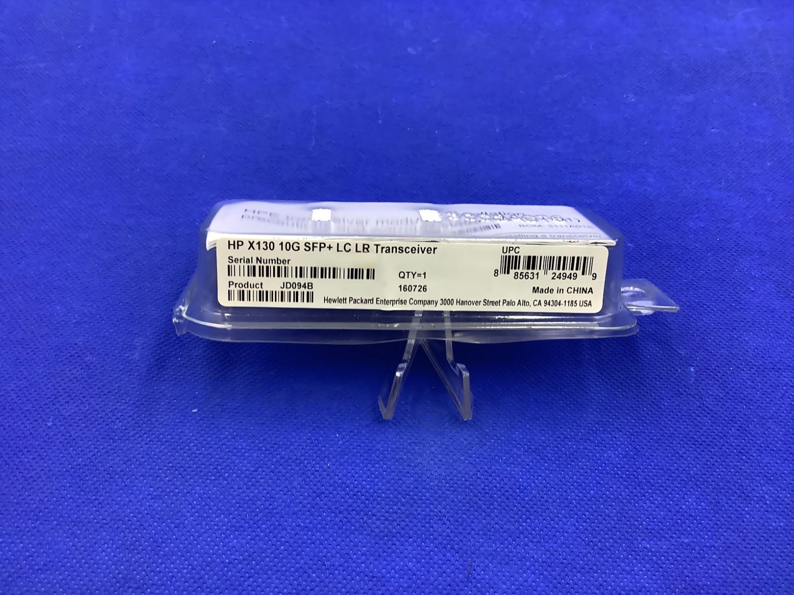 JD094B HP PROCURVE X130 10G SFP+ LC LR TRANSCEIVER NEW
