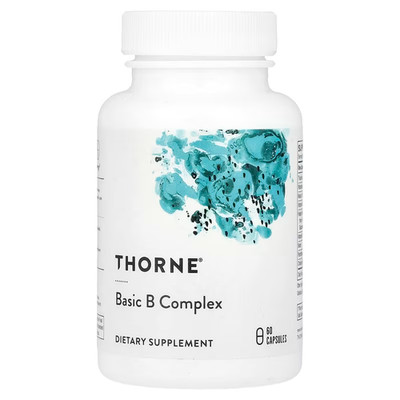 Thorne, Basic B Complex, 60 Kapseln, Ablaufdatum:05/2028