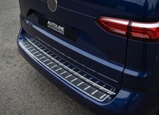 Für VW T7 Multivan (2022+): Carbon-Look Heckstoßstangen-Schutz