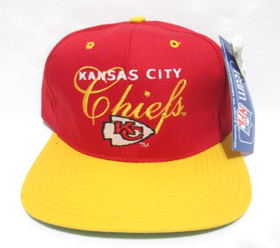 Kansas City Chiefs Drew Pearson Snapback Hat Cap w/ Tag