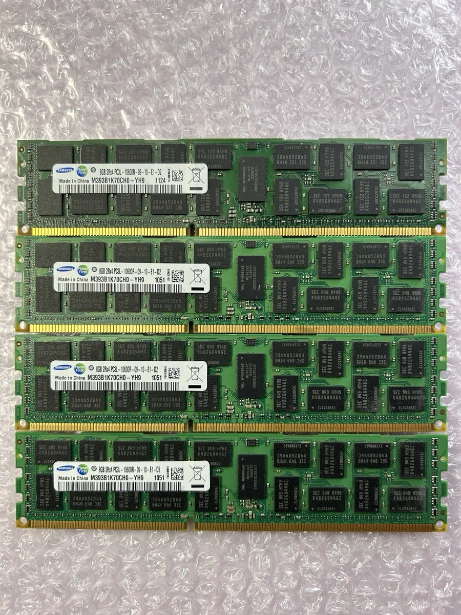 PC3-10600 (DDR3-1333) Bus Speed Server RAM 32 GB Capacity per