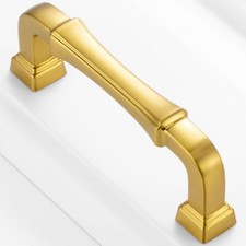 10 Pack 3 Inch Brushed Gold Cabinet Pulls Gold Cabinet Handles Gold Drawer Pu...