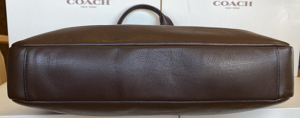 Coach F54801 Hamilton 2/Way Briefcase In Mahogany Smooth Calf