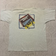 Vintage Circuit City T-Shirt XL Fruit of the Loom Superstore Outlet Plug