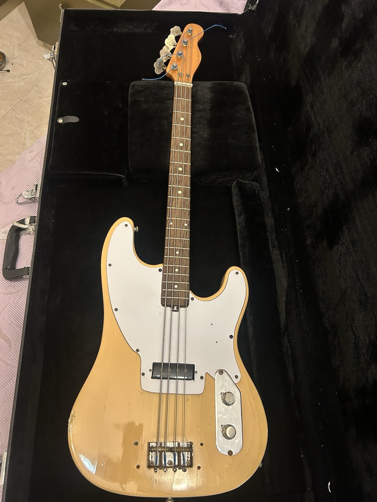 Shaftesbury vintage Telecaster Bass Guitar By Eko 1960