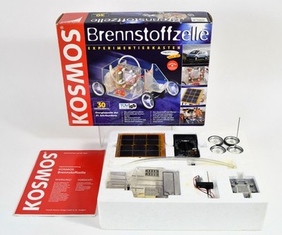 Kosmos Brennstoffzelle Experimentierkasten 628710 fast komplett 1.Auflage 2000