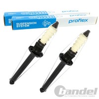 2X Proflex Gas-StoßDÄMpfer Hinten Passend FüR Ford Fiesta KA Mazda 121